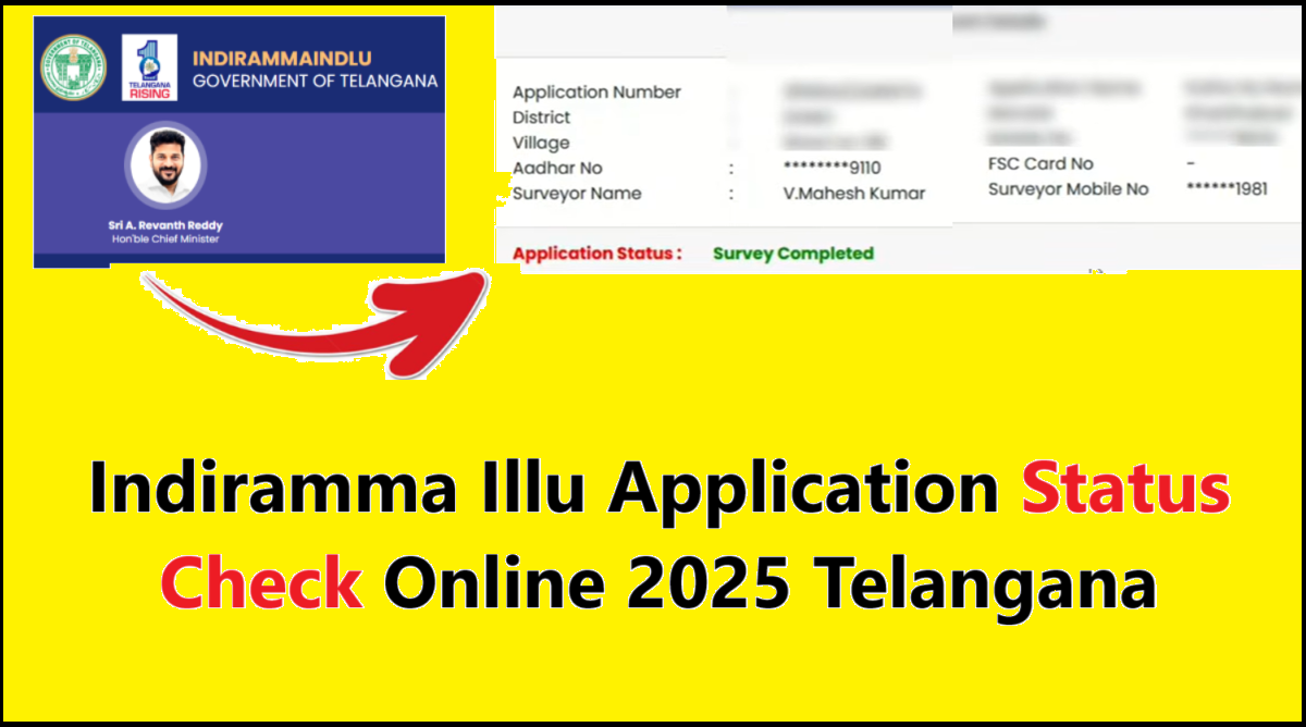 Indiramma Illu Application Status